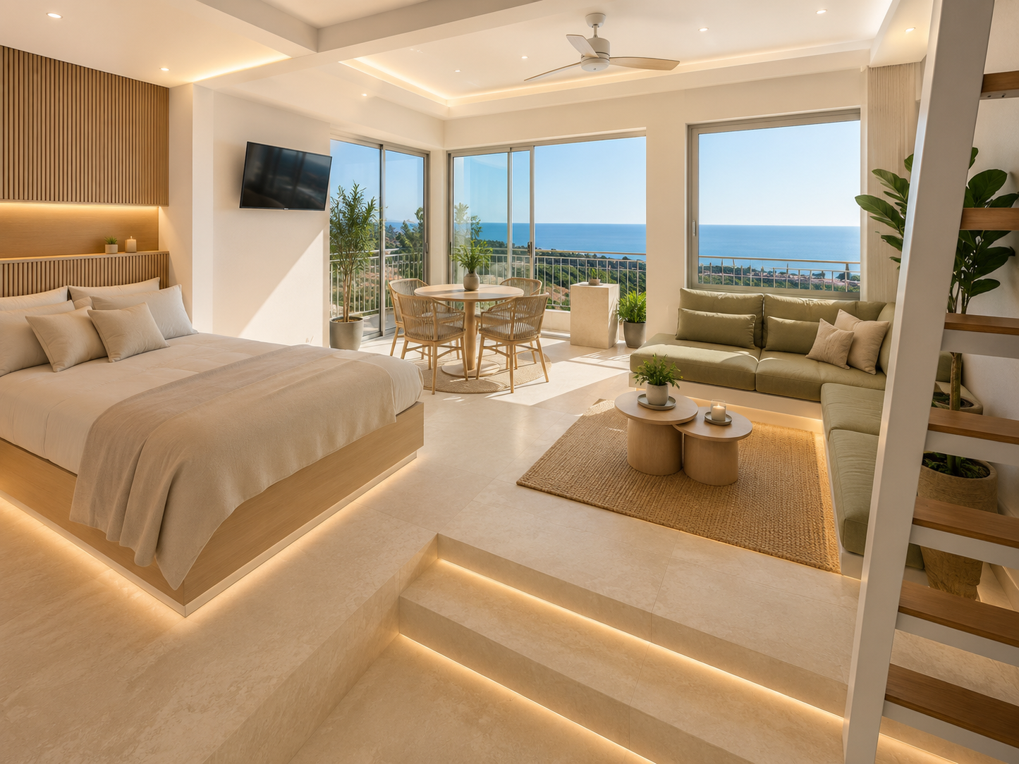 Appartement vue Mer Oran Les Falaises